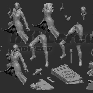 Evie Frye - Assassin's Creed Syndicate - művészet - makett, modell - Meska.hu