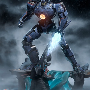 Gipsy Danger - Pacific Rim - Meska.hu