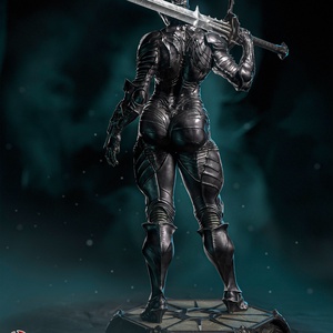 Proxima the Broodseeker - Mortal Shell 2 - művészet - makett, modell - Meska.hu