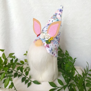 Nyuszifüles tavaszi manó - Meska.hu