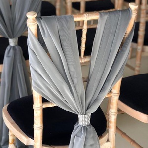 Strasszos esküvői székdísz vagy szalvétagyűrű - esküvő - dekoráció - helyszíni dekor - Meska.hu