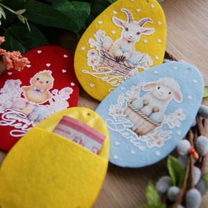 Névre szóló hímes tojás locsolkodóknak, pénzátadó - ünnepi díszek, dekorációk - húsvéti díszek és dekorációk - húsvéti pénzátadó - Meska.hu