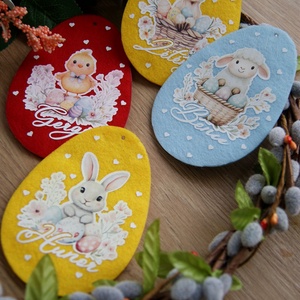 Névre szóló hímes tojás locsolkodóknak, pénzátadó - ünnepi díszek, dekorációk - húsvéti díszek és dekorációk - húsvéti pénzátadó - Meska.hu