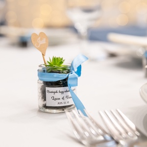 Kövirózsás ültetőkártya és köszönőajándék, Esküvő, Emlék & Ajándék, Köszönőajándék, Mindenmás, MESKA