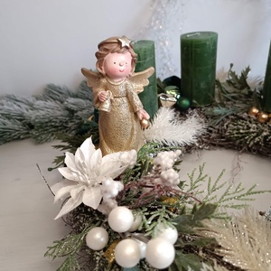 Nagy méretű vesszőkoszorú adventi - karácsony - adventi díszek - adventi koszorú - Meska.hu