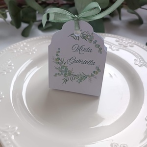 Ültetőkártya és köszönőajándék egyben, kiscsoki - esküvő - emlék & ajándék - köszönőajándék - Meska.hu