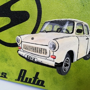 Festett fadoboz Trabant - Das Auto - otthon & életmód - tárolás & rendszerezés - doboz - Meska.hu