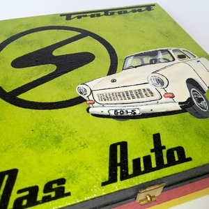 Festett fadoboz Trabant - Das Auto - otthon & életmód - tárolás & rendszerezés - doboz - Meska.hu