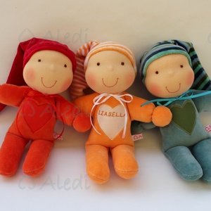 Waldorf manó- pink - játék & sport - plüssállat & játékfigura - manó - Meska.hu