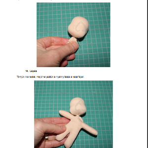 Apró Waldorf baba leírás, szabásminta - diy (csináld magad) - szabásminta, útmutató - szabásminta - Meska.hu