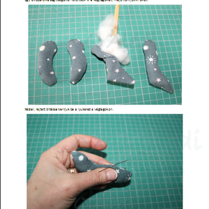Egérke szabásminta, leírás - diy (csináld magad) - szabásminta, útmutató - szabásminta - Meska.hu