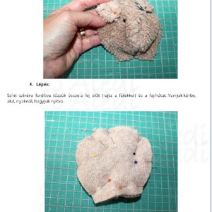 Vintage maci szabásminta, leírás - diy (csináld magad) - szabásminta, útmutató - szabásminta - Meska.hu