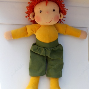 Waldorf fiú baba- Pumukli  - játék & sport - baba & babaház - öltöztethető baba - Meska.hu