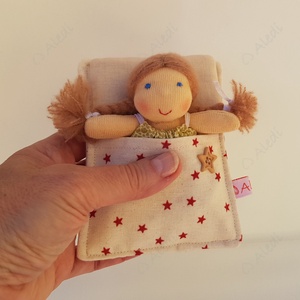 Apró Waldorf baba hálózsákkal - játék & sport - baba & babaház - baba - Meska.hu