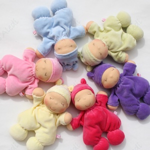 Plüss bébi baba - kék - játék & sport - baba & babaház - baba - Meska.hu