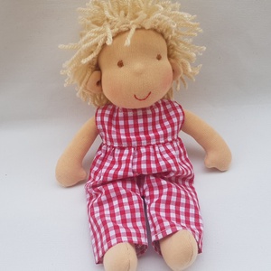 Kis Waldorf baba - szöszi fiú - játék & sport - baba & babaház - öltöztethető baba - Meska.hu