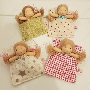 Apró Waldorf baba hálózsákkal - játék & sport - baba & babaház - baba - Meska.hu