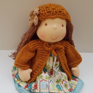 Waldorf baba - házikós - játék & sport - baba & babaház - öltöztethető baba - Meska.hu