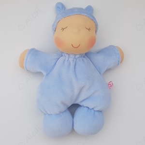 Plüss bébi baba - kék - játék & sport - baba & babaház - baba - Meska.hu