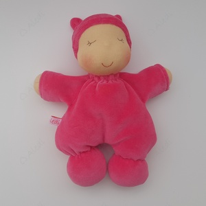 Plüss bébi baba - pink - játék & sport - baba & babaház - baba - Meska.hu