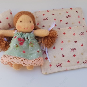 Apró Waldorf baba hálózsákkal - bézs - játék & sport - baba & babaház - baba - Meska.hu