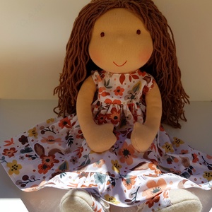 Waldorf baba - türkiz - játék & sport - baba & babaház - baba - Meska.hu