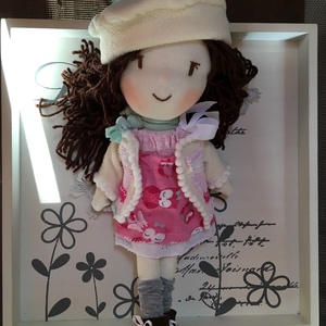 Hanna baba, kézműves baba, textilbaba, rongybaba - Meska.hu