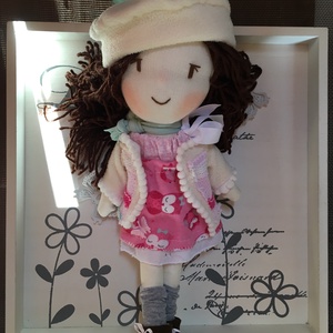 Hanna baba, kézműves baba, textilbaba, rongybaba -  - Meska.hu