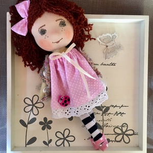 Lujza baba, kézműves baba, textilbaba, rongybaba  - Meska.hu