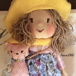 Betti baba - játék & sport - baba & babaház - öltöztethető baba - Meska.hu