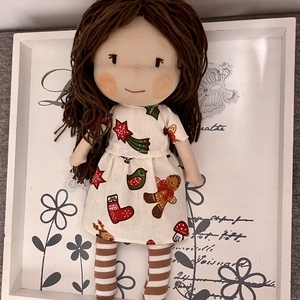 Karácsonyi baba - játék & sport - baba & babaház - baba - Meska.hu