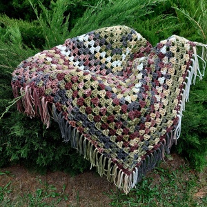 Tavasz, horgolt kendő, Ruha & Divat, Sál, Sapka, Kendő, Kendő, Horgolás, MESKA