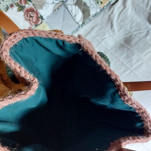 Gombóc gyapjútáska - táska & tok - kézitáska & válltáska - nagy pakolós táska - Meska.hu