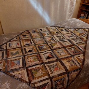 Színkavalkád patchwork takaró - otthon & életmód - lakástextil - felnőtt takaró, pléd - Meska.hu