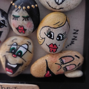 Osztálytalálkozó kavicskép - otthon & életmód - dekoráció - kép & falikép - kavics kép - Meska.hu