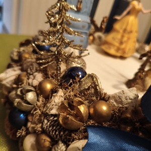 Adventi koszorú  - karácsony - adventi díszek - adventi asztaldísz - Meska.hu