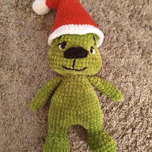 Horgolt Grincs , Játék & Sport, Plüssállat & Játékfigura, Plüss mesefigurák, Horgolás, MESKA