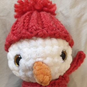 Horgolt hóember  - játék & sport - plüssállat & játékfigura - más figura - Meska.hu