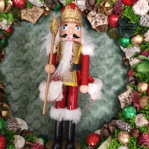 Adventi ajtódísz  - karácsony - adventi díszek - adventi ajtódísz - Meska.hu