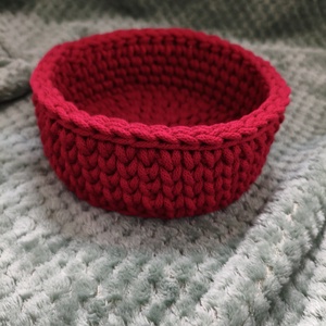 Horgolt kosár , Otthon & Életmód, Tárolás & Rendszerezés, Tárolókosár, Horgolás, MESKA