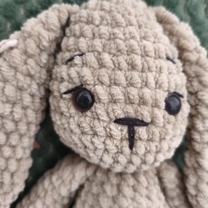 Horgolt nyuszi - játék & sport - plüssállat & játékfigura - nyuszi - Meska.hu