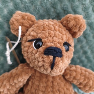 Horgolt maci - játék & sport - plüssállat & játékfigura - maci - Meska.hu