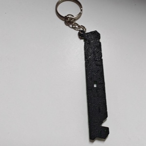 Minecraft lapos kulcstartó - táska & tok - kulcstartó & táskadísz - kulcstartó - Meska.hu