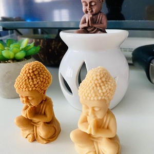 Illatviasz buddha  - otthon & életmód - gyertya, illat, aroma - illatviasz - Meska.hu