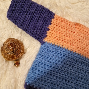 Színes kisbaba pulcsi  - ruha & divat - gyerekruha - pulóver - Meska.hu