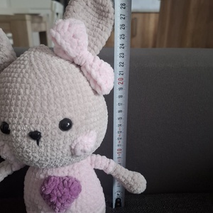 Horgolt amigurumi nyuszi - játék & sport - plüssállat & játékfigura - nyuszi - Meska.hu
