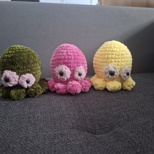 Horgolt polip, Játék & Sport, Plüssállat & Játékfigura, Polip, Horgolás, MESKA