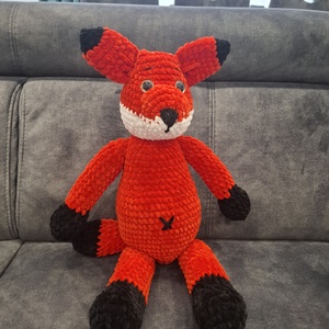 Amigurumi róka - Meska.hu