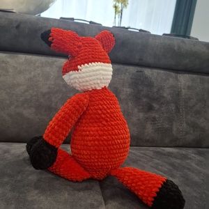 Amigurumi róka - játék & sport - plüssállat & játékfigura - róka - Meska.hu