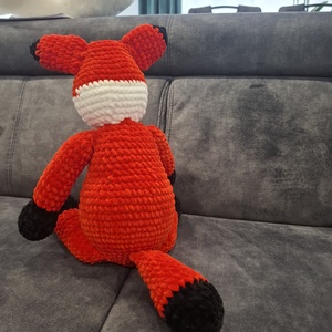 Amigurumi róka - játék & sport - plüssállat & játékfigura - róka - Meska.hu